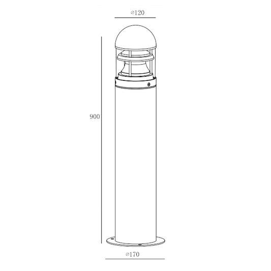 8403-900 Bollard Light