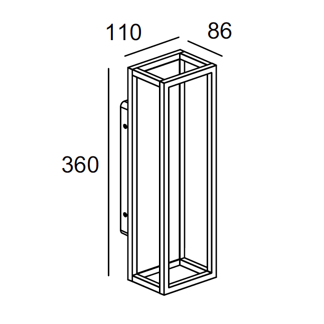 H3062-WD / H3067-WD Bollard Light