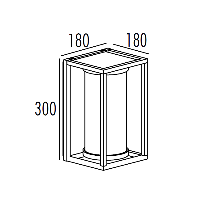 H3031 Bollard Light-bollards-DWPRO