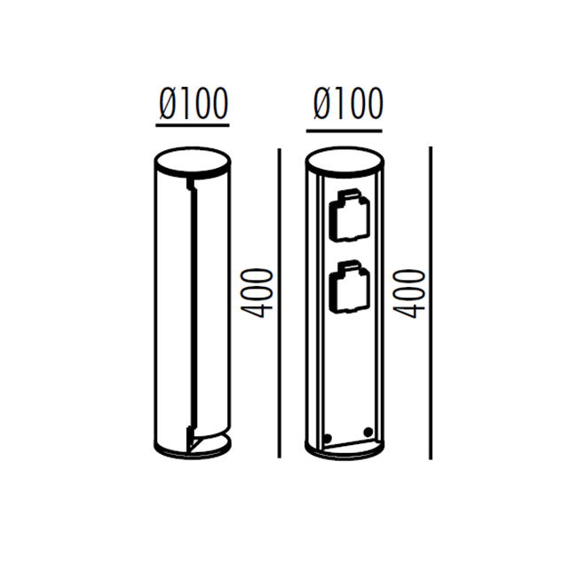 H3111 / H3112 Bollard Light