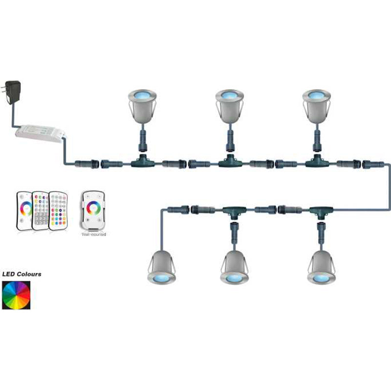 Gl118rgb-ls Ground Light
