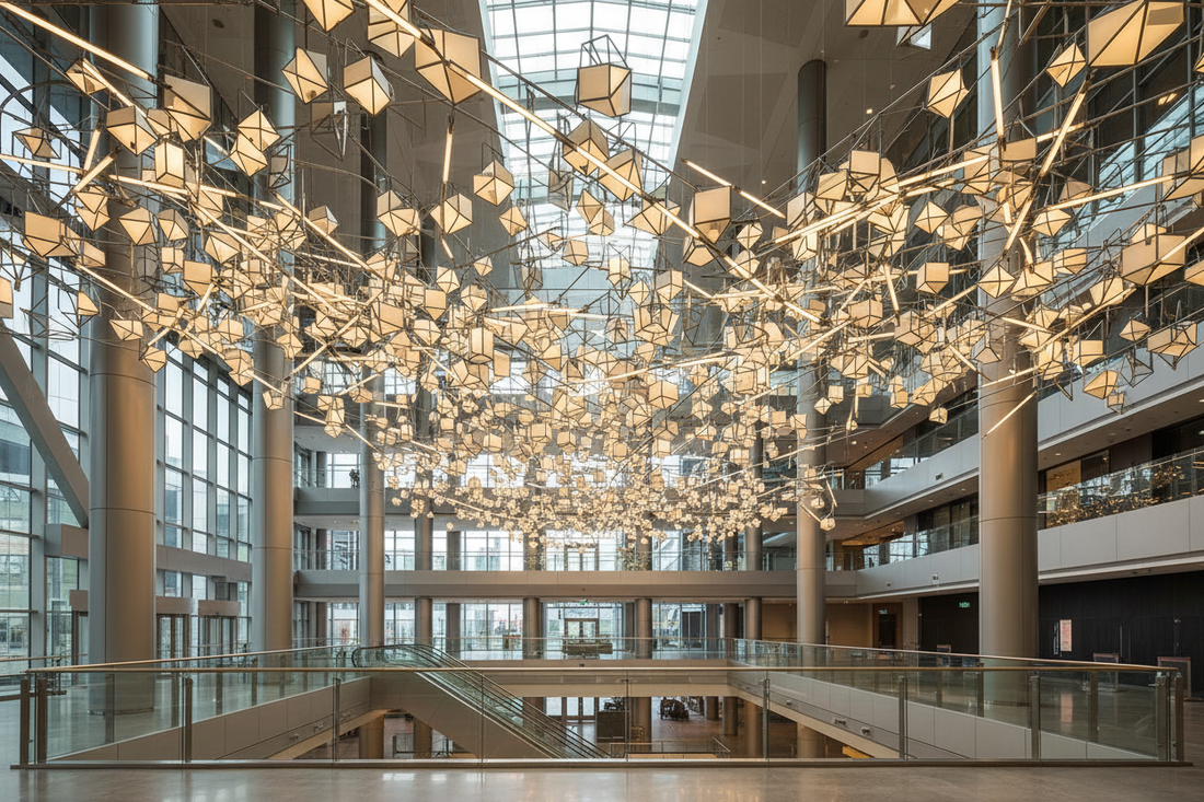Large-Scale Decorative Lighting Installations featured image for Singapore commercial lighting