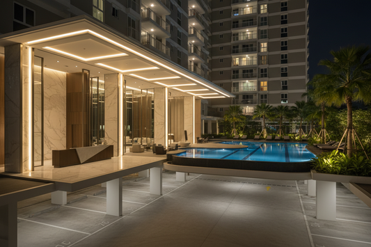 Condominium Lighting in Singapore: Common Areas, Balconies, Carparks and Landscape