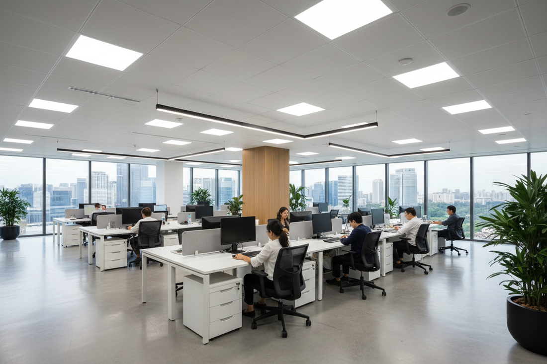 Office Lighting in Singapore: A Practical Design Guide for Productive Working Environments