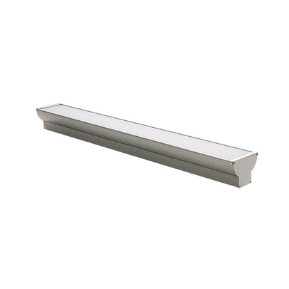 1'x4' LED Pendant Light Up/Down HG-L220 by Halcon Lighting with field-selectable CCT and wattage, sensor control and emergency backup option.