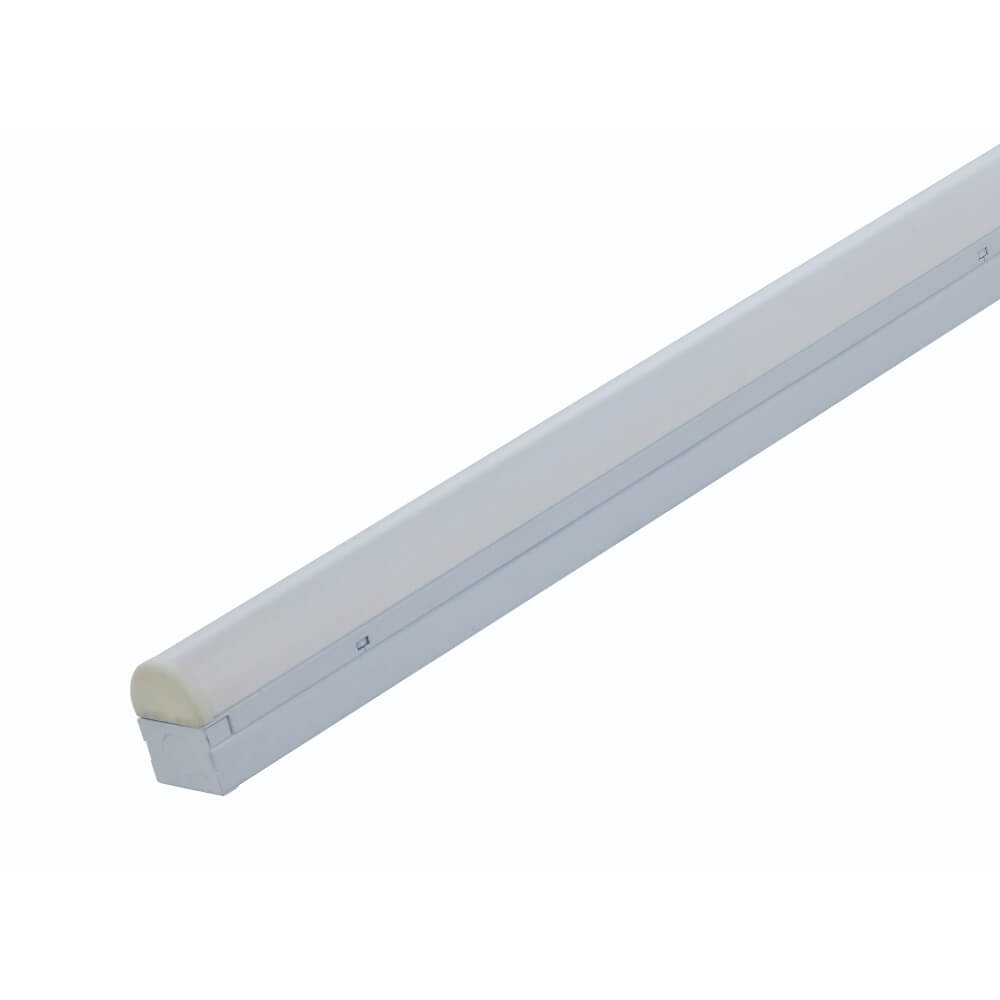 4-foot LED Slim Strip Light HG-L207 with selectable color temperatures and wattages suitable for commercial and residential lighting applications.