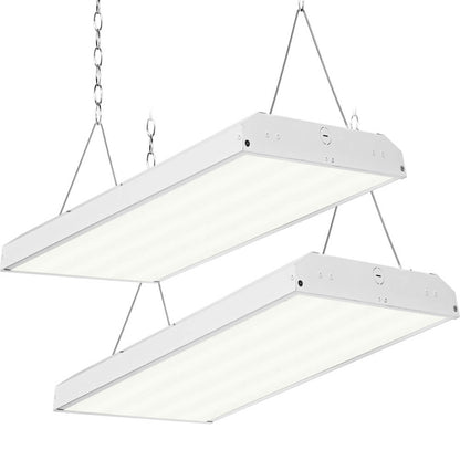 Halcon Lighting LED Linear High Bay Lights with Adjustable CCT and Wattage for Industrial Applications