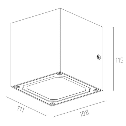 2541-GX53 Wall Light