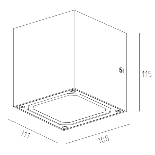 2541-GX53 Wall Light