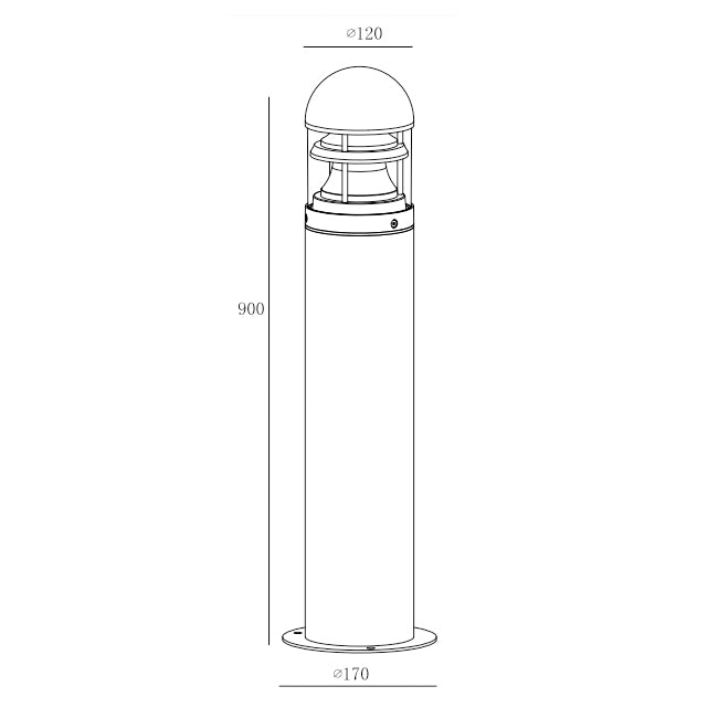 8453LED-200 | 8453LED-650 Bollard Light-bollards-DWPRO