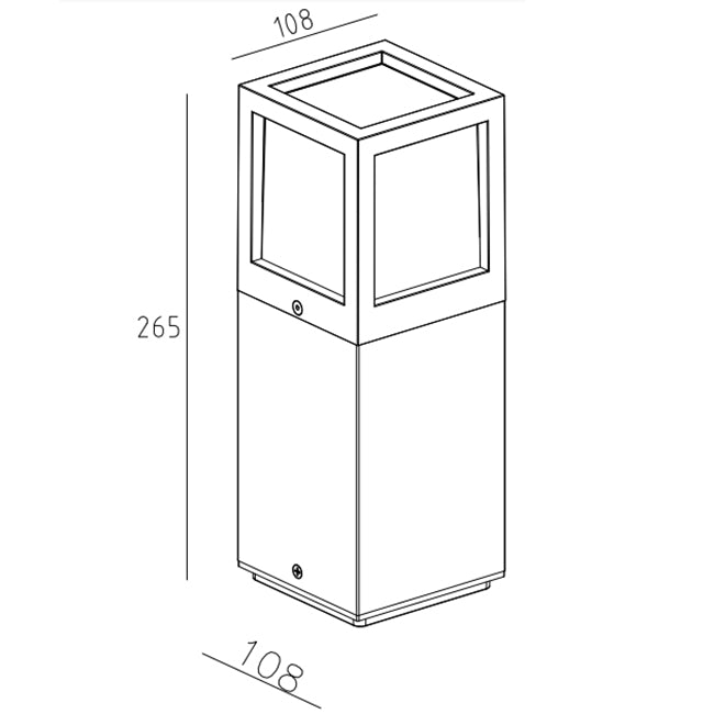 8433-265 | 8433-650 Bollard Light
