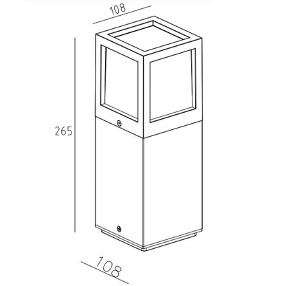 8433-265 | 8433-650 Bollard Light