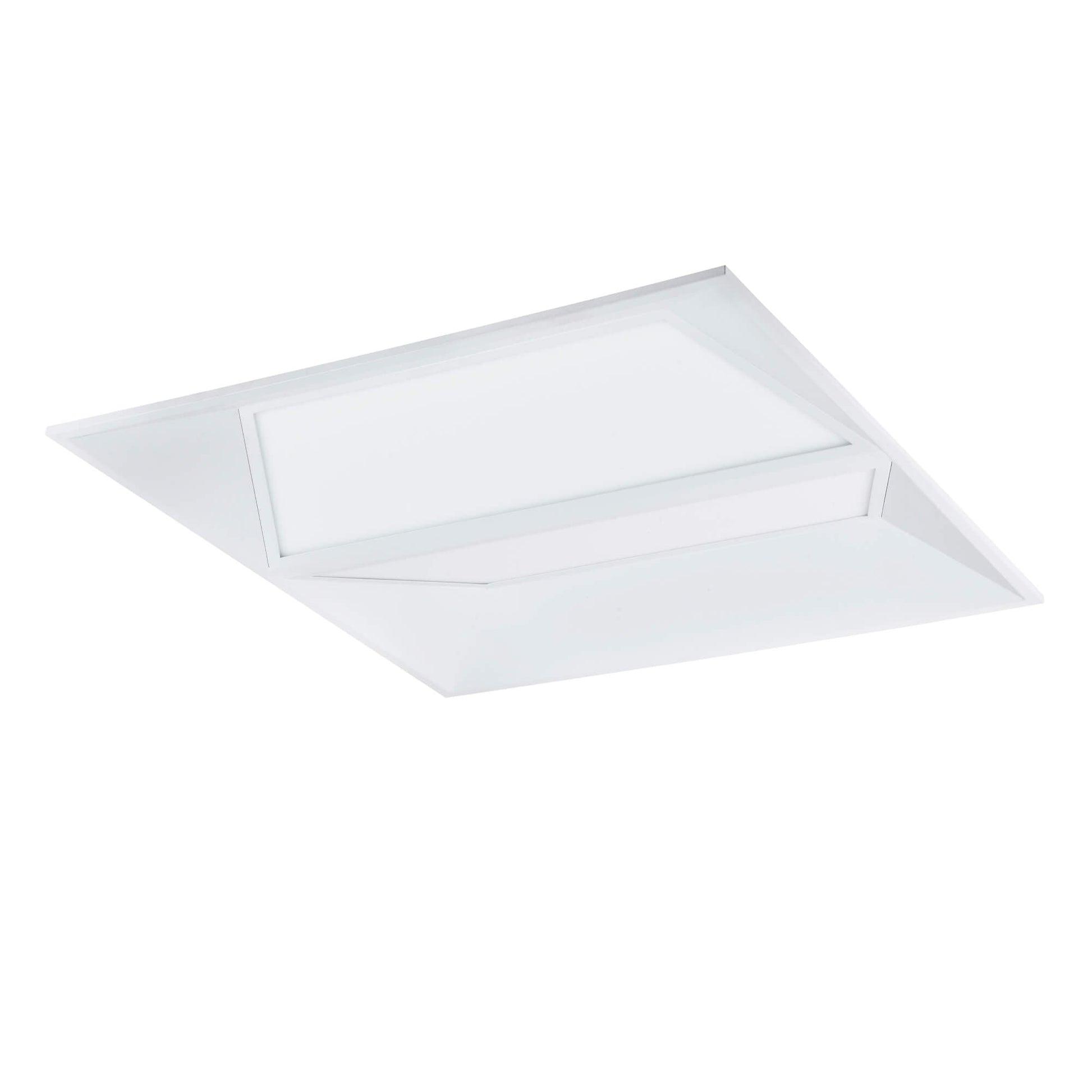 Halcon Indirect LED Troffer Light E1805 for commercial lighting with high-performance reflective material.