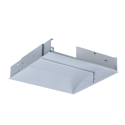 Architectural recessed Halcon LED Troffer E1907 with smart light control for commercial lighting efficiency