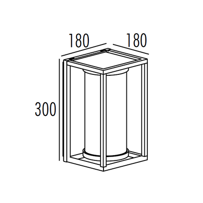 H3031 Bollard Light-bollards-DWPRO