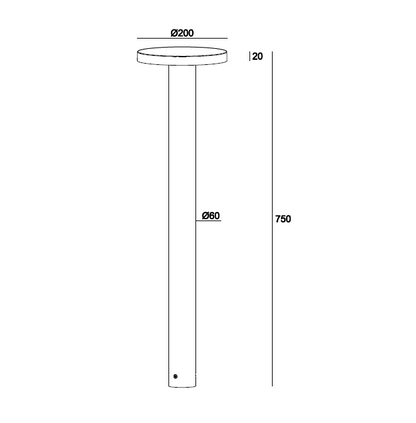 H3515-500 / 700 Bollard Light