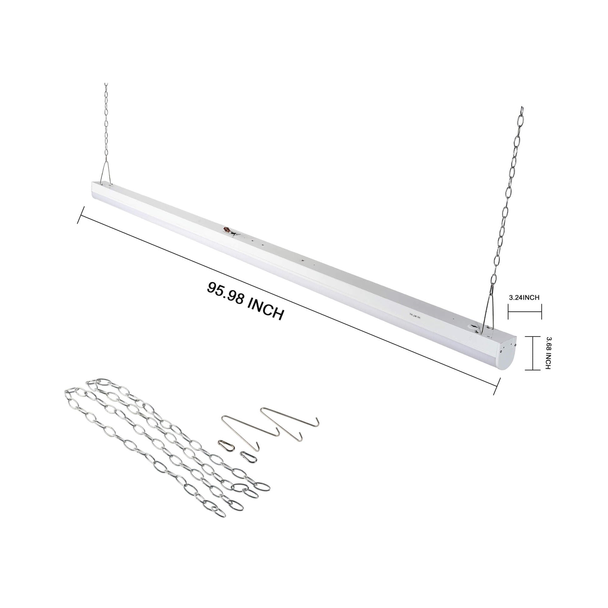 LED Linear Light Strip Diffuser 2ft-DWPRO