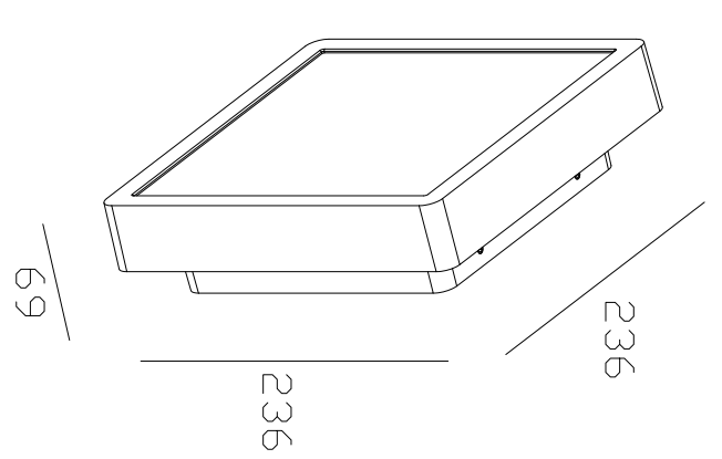 5764A-LED | 5774A-LED Ceiling Light